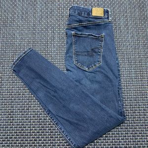 American Eagle Outfitters size 14L curvy super high rise jegging